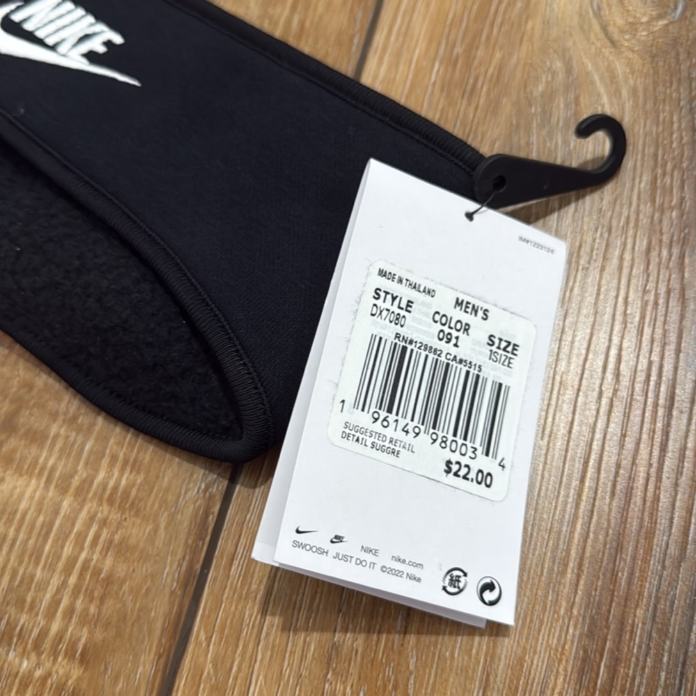 Men’s Nike fleece headband - Picture 3 of 3